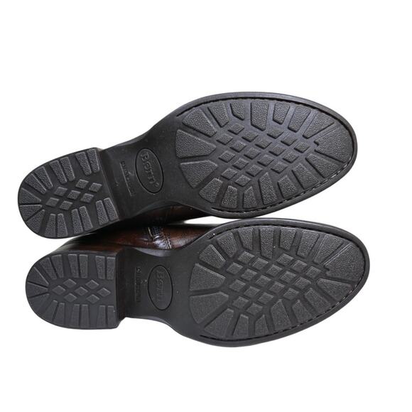 Born Womens 6.5 Gibb Knee High Leather Riding Boot in Brown NEW - Picture 8 of 9